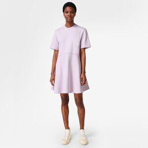 Sweaty Betty Revive Tee Dress in Mistflower Purple 8 D2